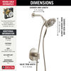 Monitor&nbsp;17 Series Shower Trim with In2ition&reg;
