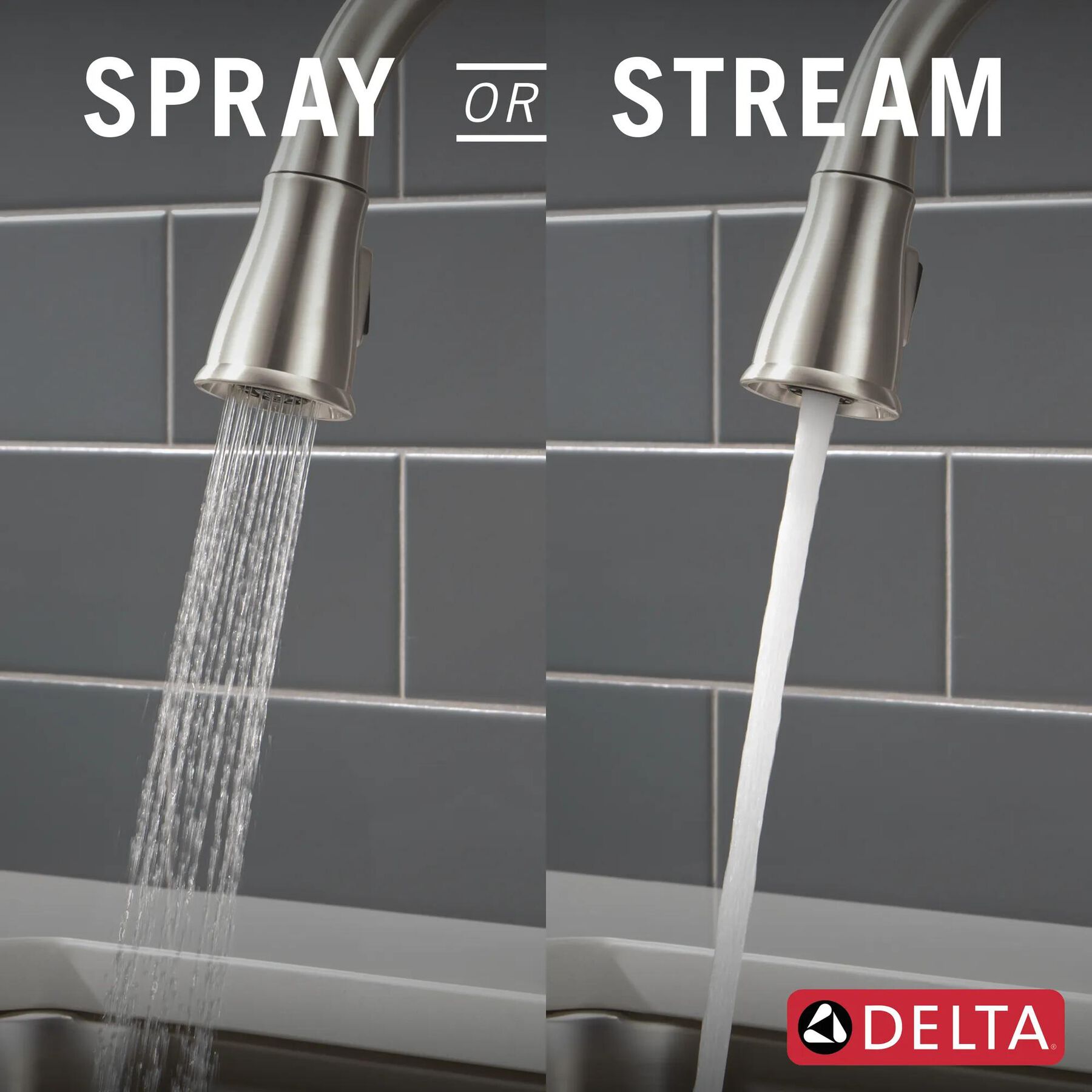 Single Handle Pull-Down Kitchen Faucet