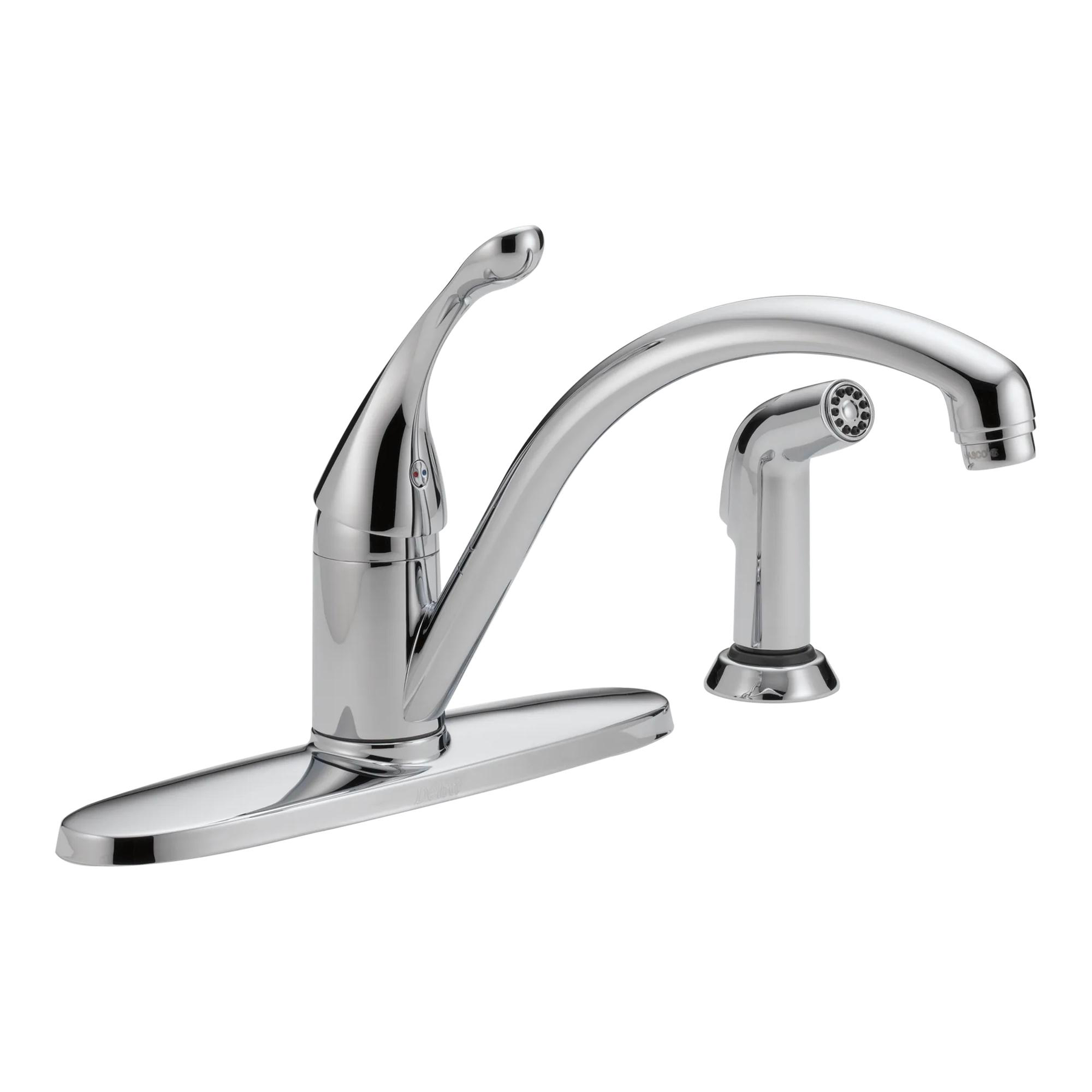 Single Handle Kitchen Faucet with Spray