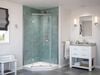 38" Frameless Neo Angle Shower Enclosure