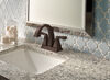 Two Handle Centerset Bathroom Faucet