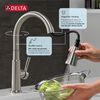 Single Handle Pull-Down Kitchen Faucet with Soap Dispenser and ShieldSpray&reg; Technology