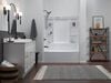 60x30 Alcove Bathtub, Wall Set and Trim Bundle - Left Drain