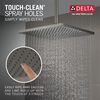 Single-Setting Metal Raincan Shower Head