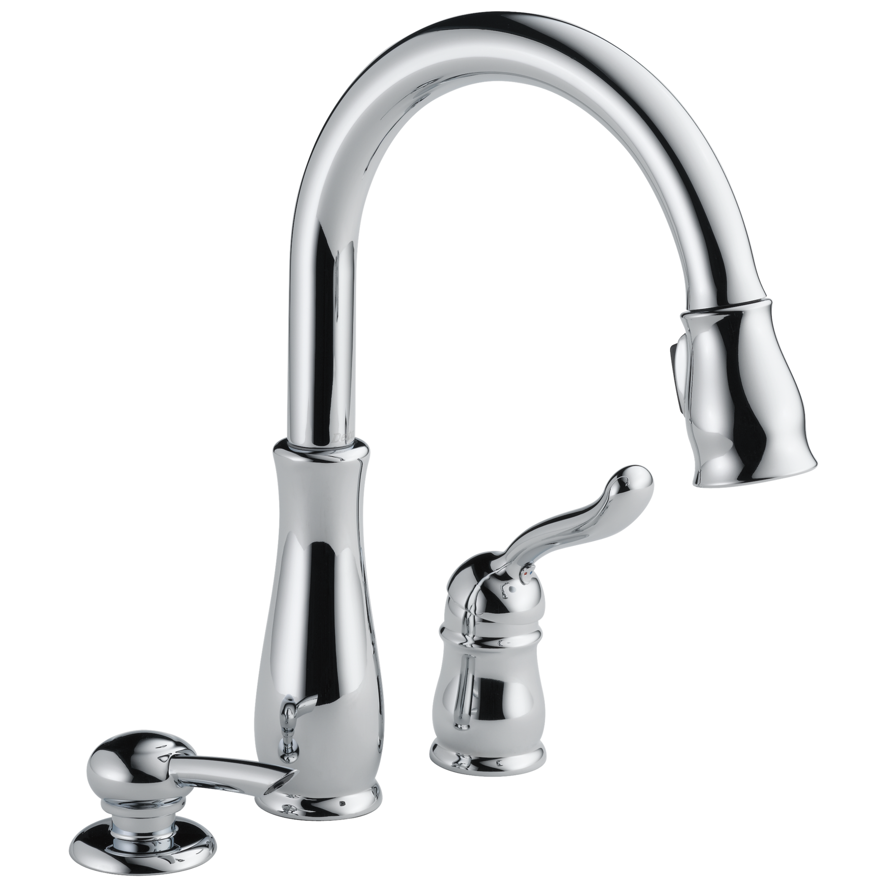 Pull-Down Kitchen Faucet w/Soap (Recertified)