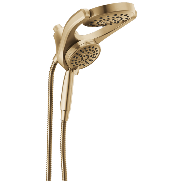 HydroRain&reg; 4-Setting Two-in-One Shower Head