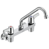 Two Handle 8 In Wallmount Service Sink Faucet