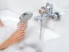 On-Wall Tub and Shower