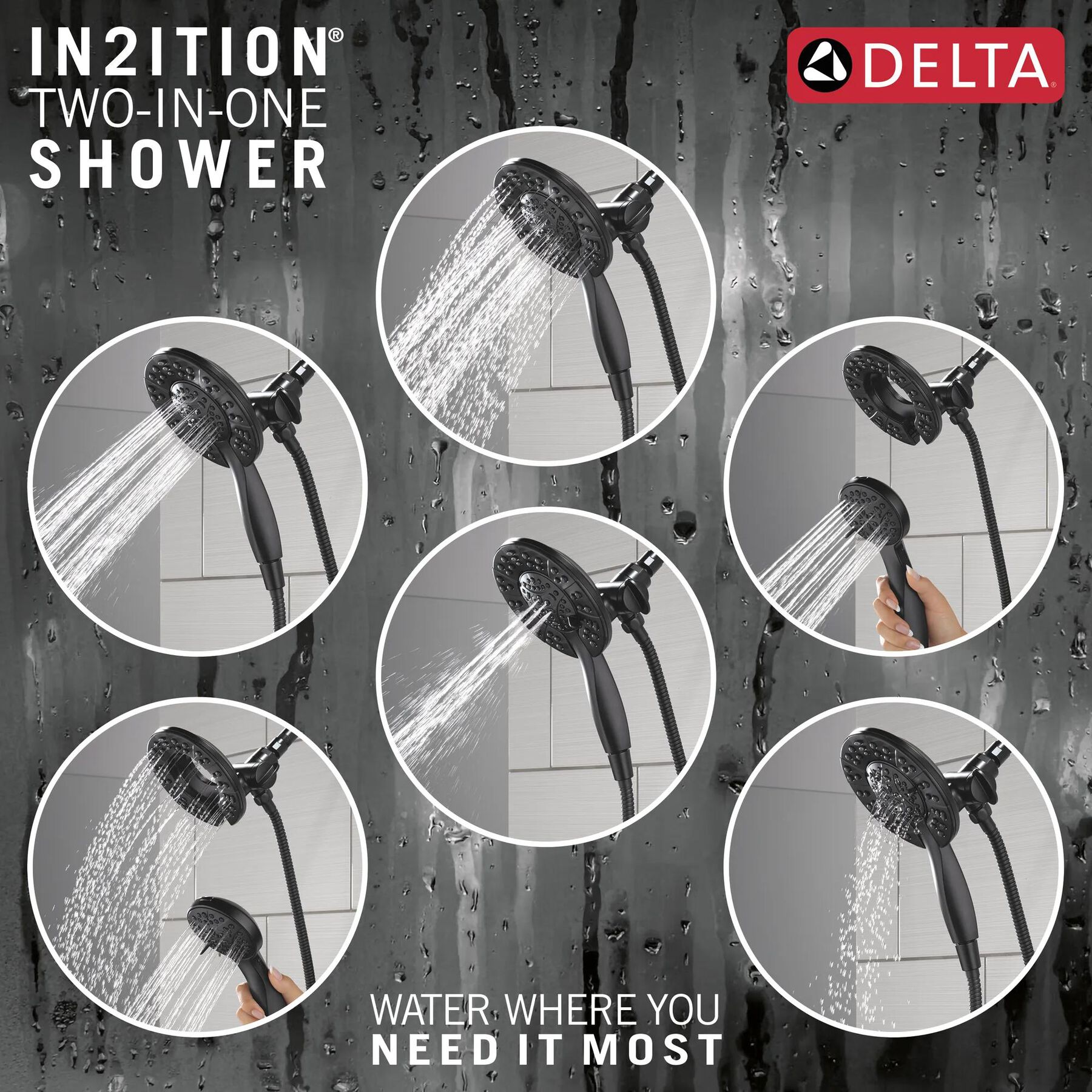 Monitor&nbsp;17 Series Tub & Shower Trim with In2ition&reg;
