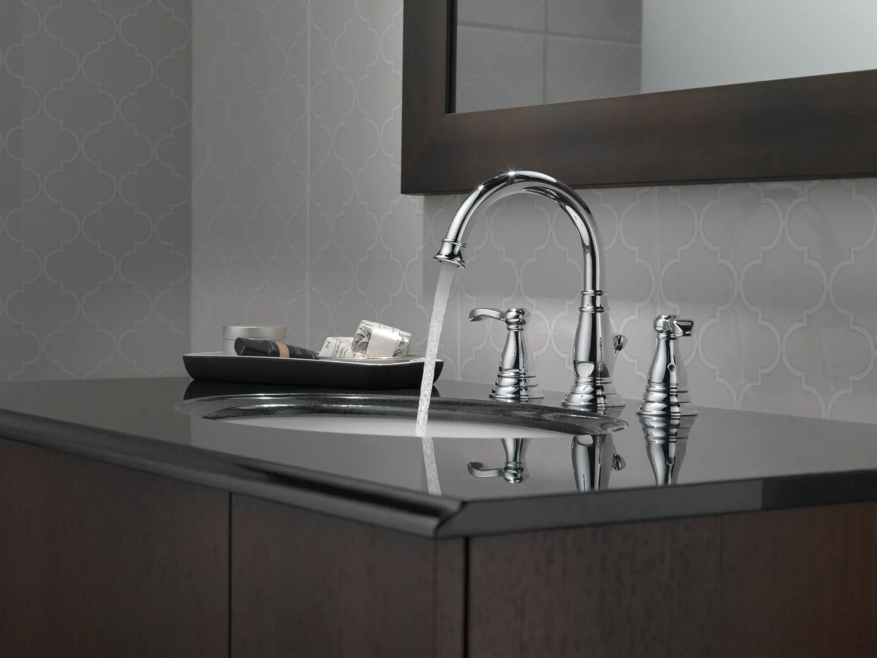 Two Handle Widespread Bathroom Faucet