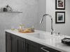 Single Handle Pull-Down Kitchen Faucet with Soap Dispenser and ShieldSpray&reg; Technology