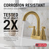 Two Handle Centerset Bathroom Faucet