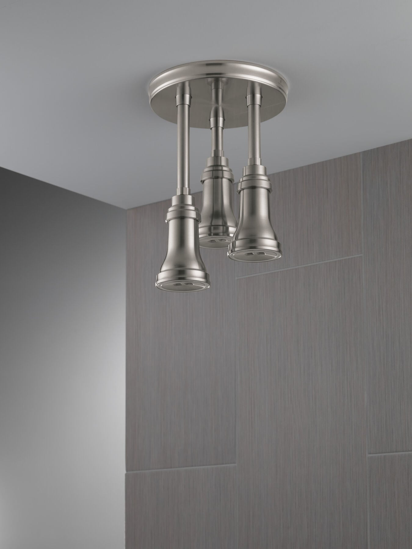 H<sub>2</sub>Okinetic&reg; Pendant Raincan Shower Head with LED Light