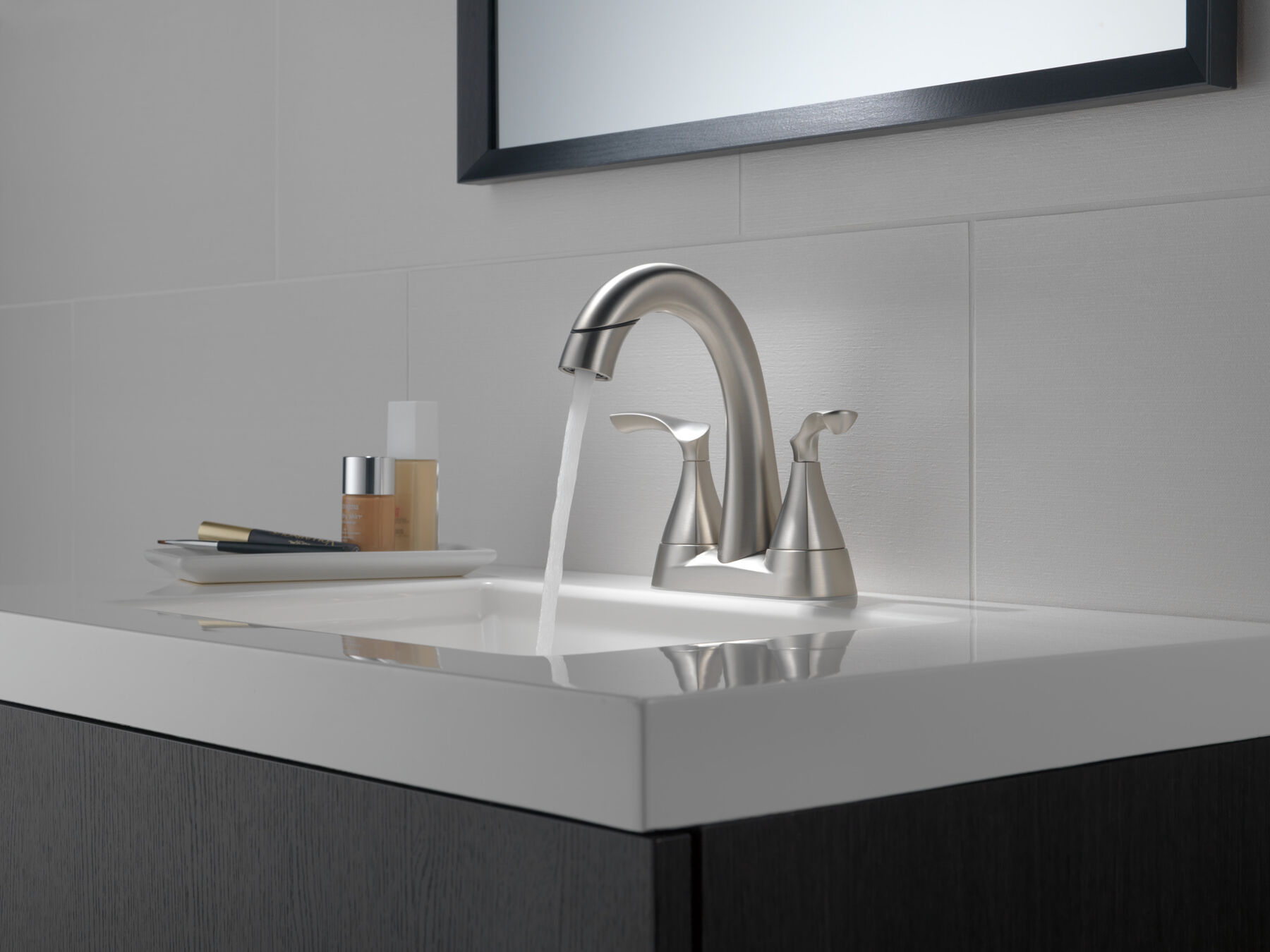 Centerset Bathroom Faucet Pull-Down (Recertified)