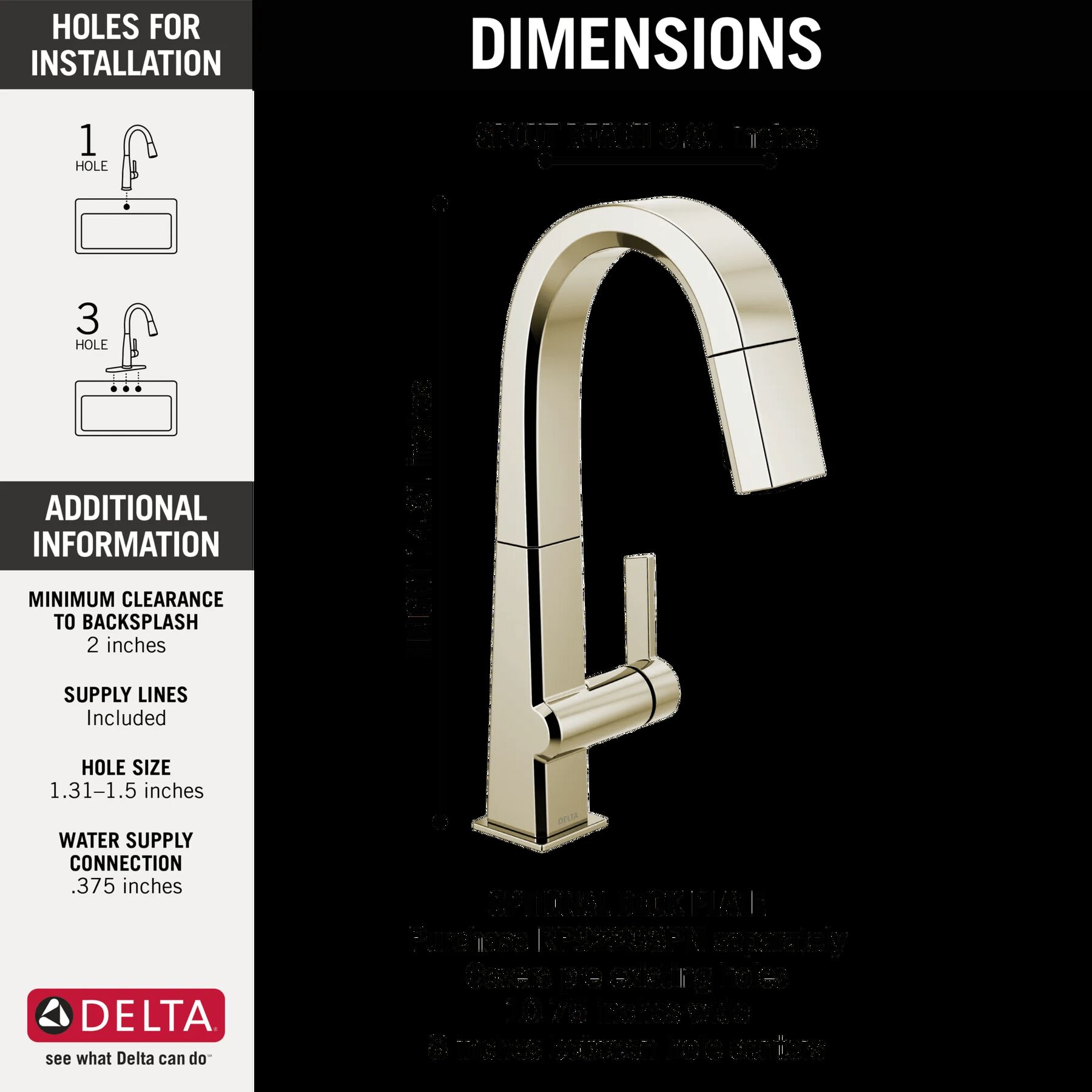 Single Handle Pull Down Bar/Prep Faucet