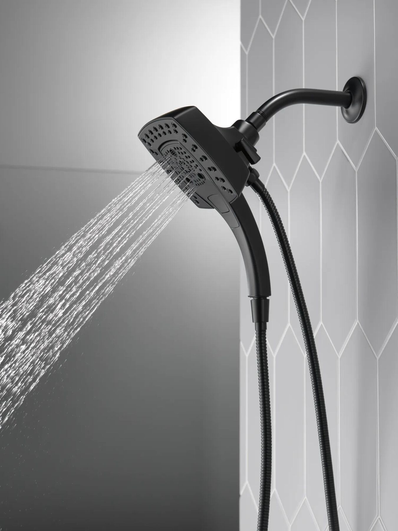 H<sub>2</sub>Okinetic&reg; In2ition&reg; 5-Setting Two-in-One Shower (Recertified)