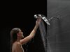 HydroRain&reg; 5-Setting Two-in-One Shower Head