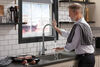 Single-Handle Pull-Down Spring Kitchen Faucet with Touch<sub>2</sub>O&reg; Technology