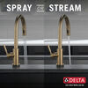 Single Handle Pull-Down Kitchen Faucet with Touch<sub>2</sub>O&reg; Technologyand Soap Dispenser (Recertified)