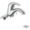 Single-Handle Centerset Lavatory Faucet with Integrated Scald Risk Reduction