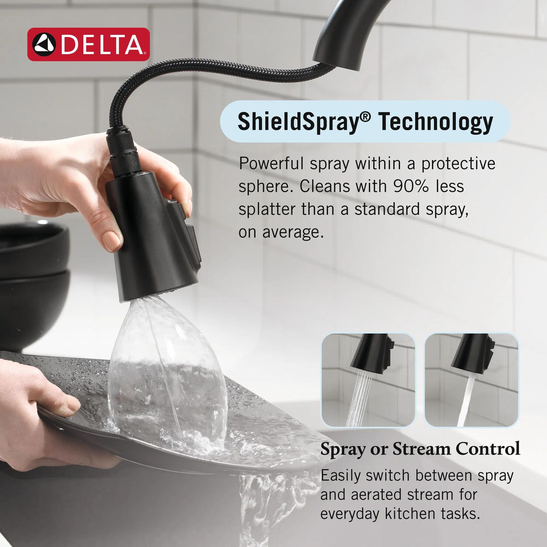 Single-Handle Pull-Down Kitchen Faucet