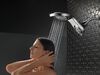 HydroRain&reg; H<sub>2</sub>Okinetic&reg; 5-Setting Two-in-One Shower Head