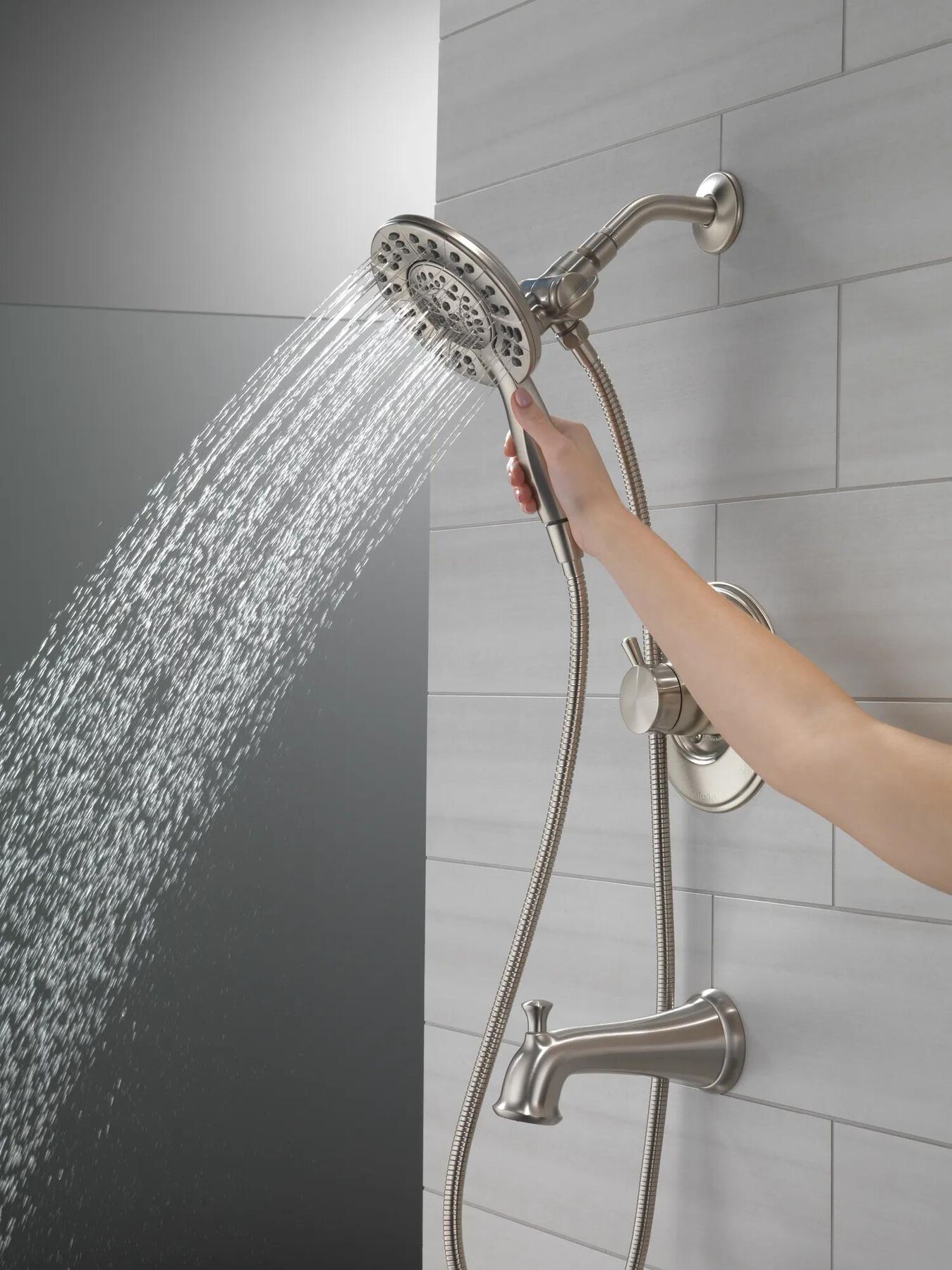 Monitor&reg; 17 Series Tub and Shower Trim with In2ition&reg; Two-in-One Shower