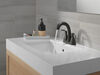 Two Handle Centerset Pull-Down Bathroom Faucet