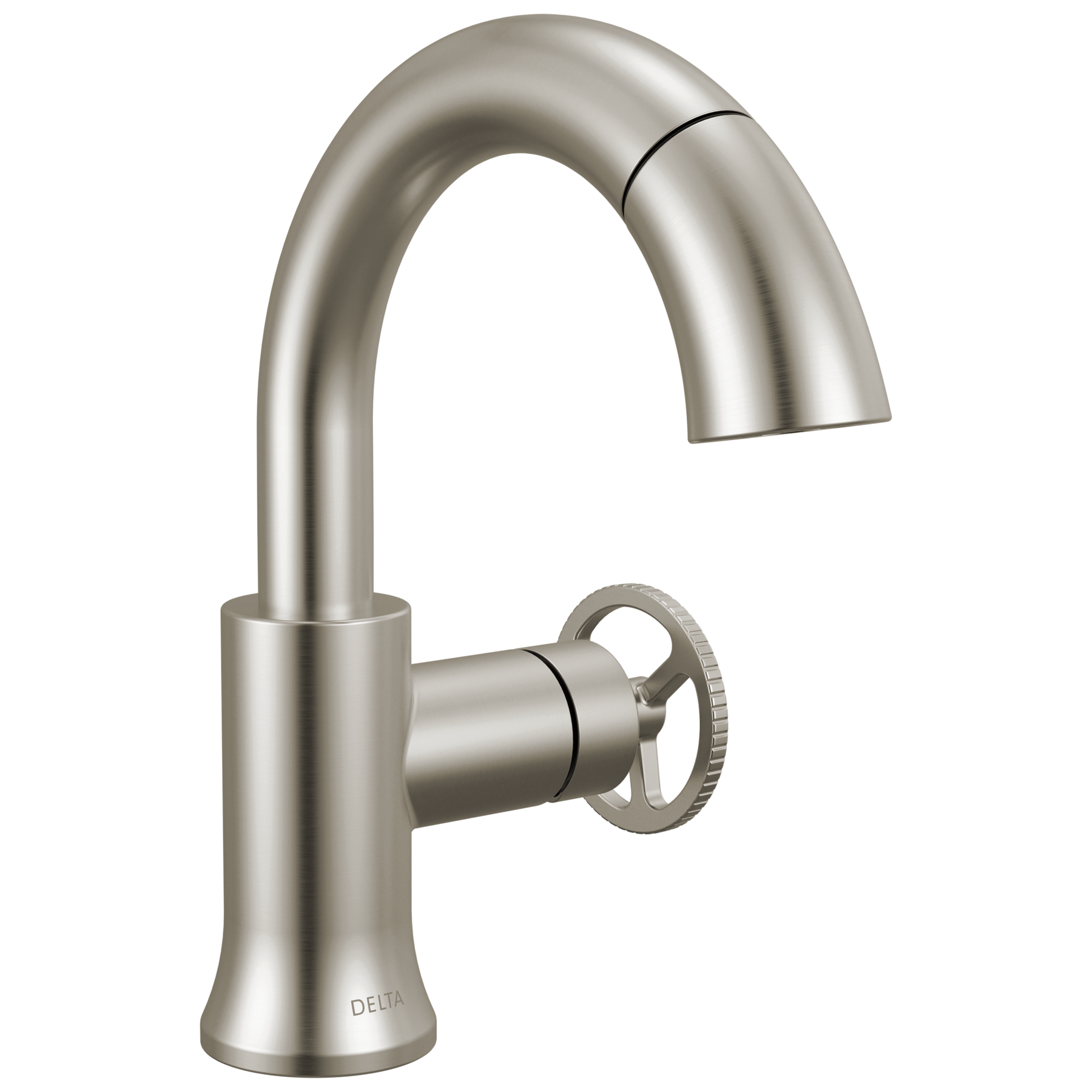 Single Handle Pull-Down Bathroom Faucet