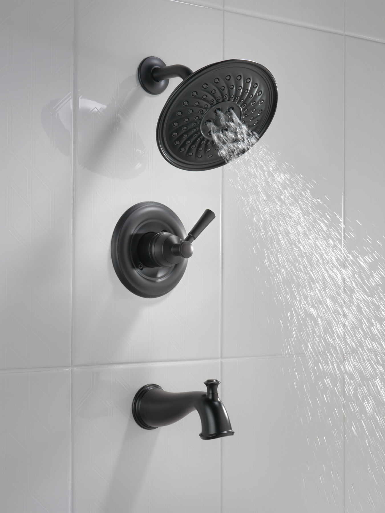 H2Okinetic Tub/Shower Rough and Trim (Recertified)
