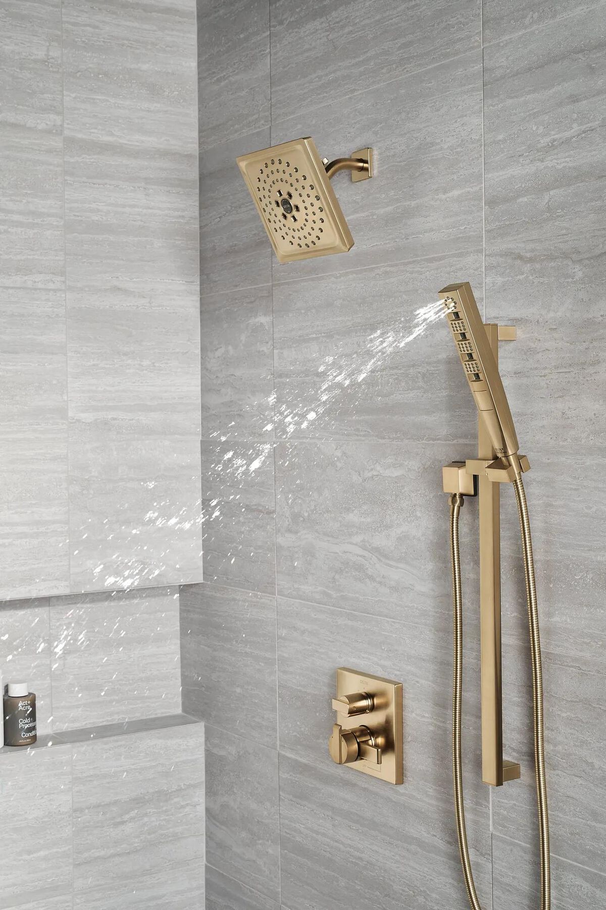 H<sub>2</sub>Okinetic&reg; Hand Shower 1.75 GPM w/Slide Bar 4S