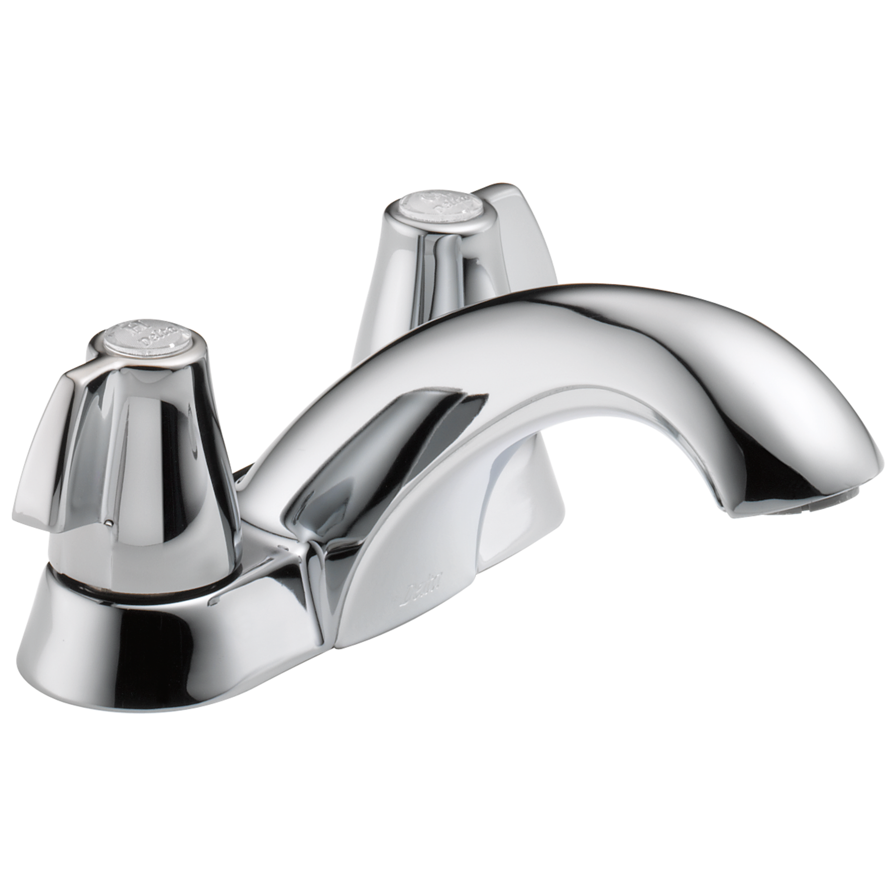 Two Handle Centerset Bathroom Faucet (Recertified)