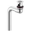 Cast Offset Lavatory Waste with Open Grid Strainer
