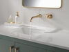 Single Handle Wall Mount Bathroom Faucet Trim