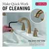 Two Handle Widespread Pull-Down Bathroom Faucet (Recertified)