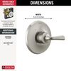 Monitor 14 Series Valve Only Trim