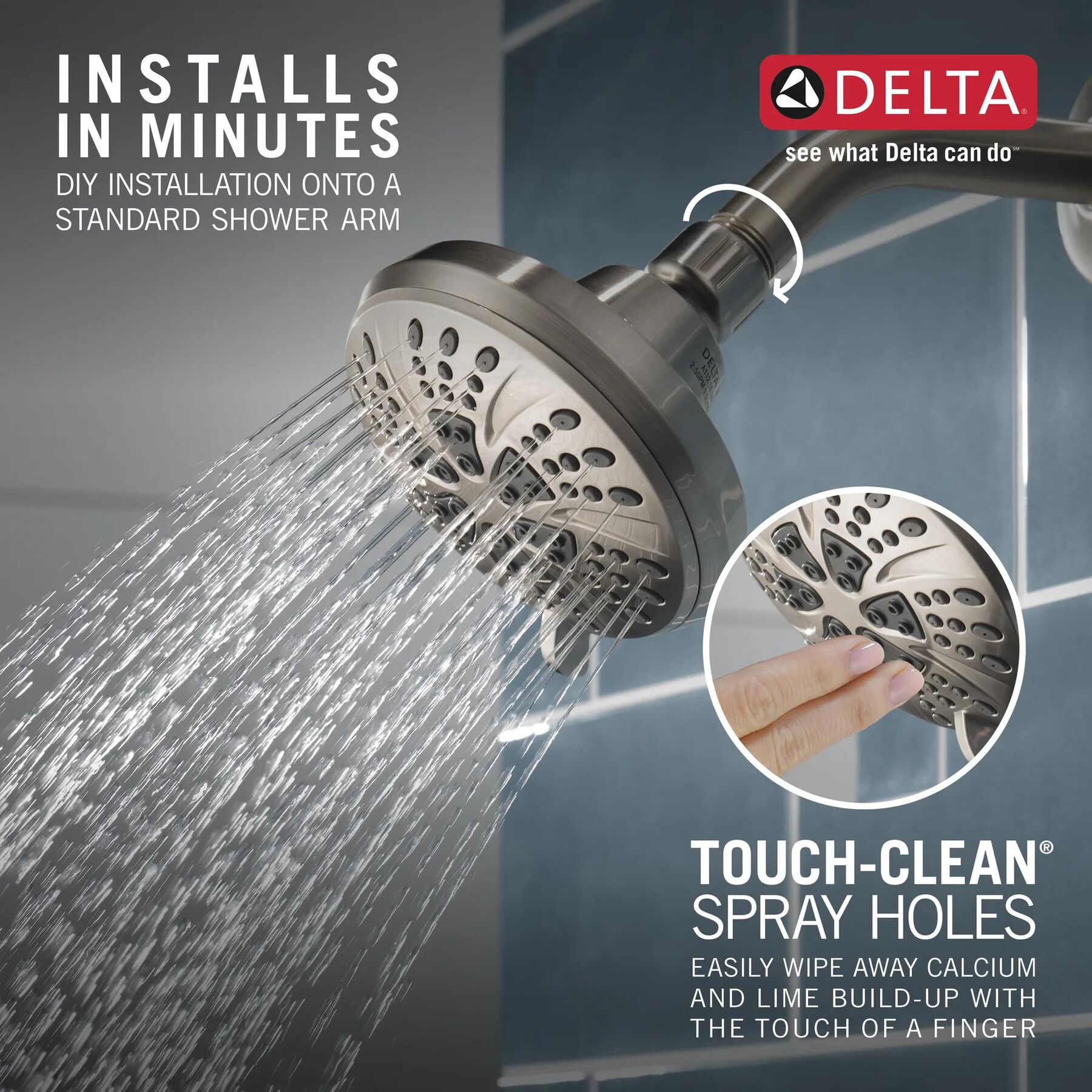 6-Setting Shower Head