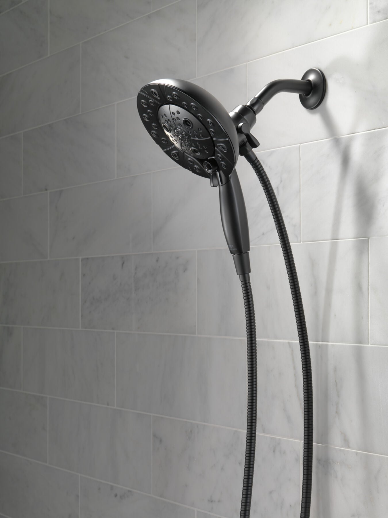 H<sub>2</sub>Okinetic&reg; In2ition&reg; 5-Setting Two-in-One Shower