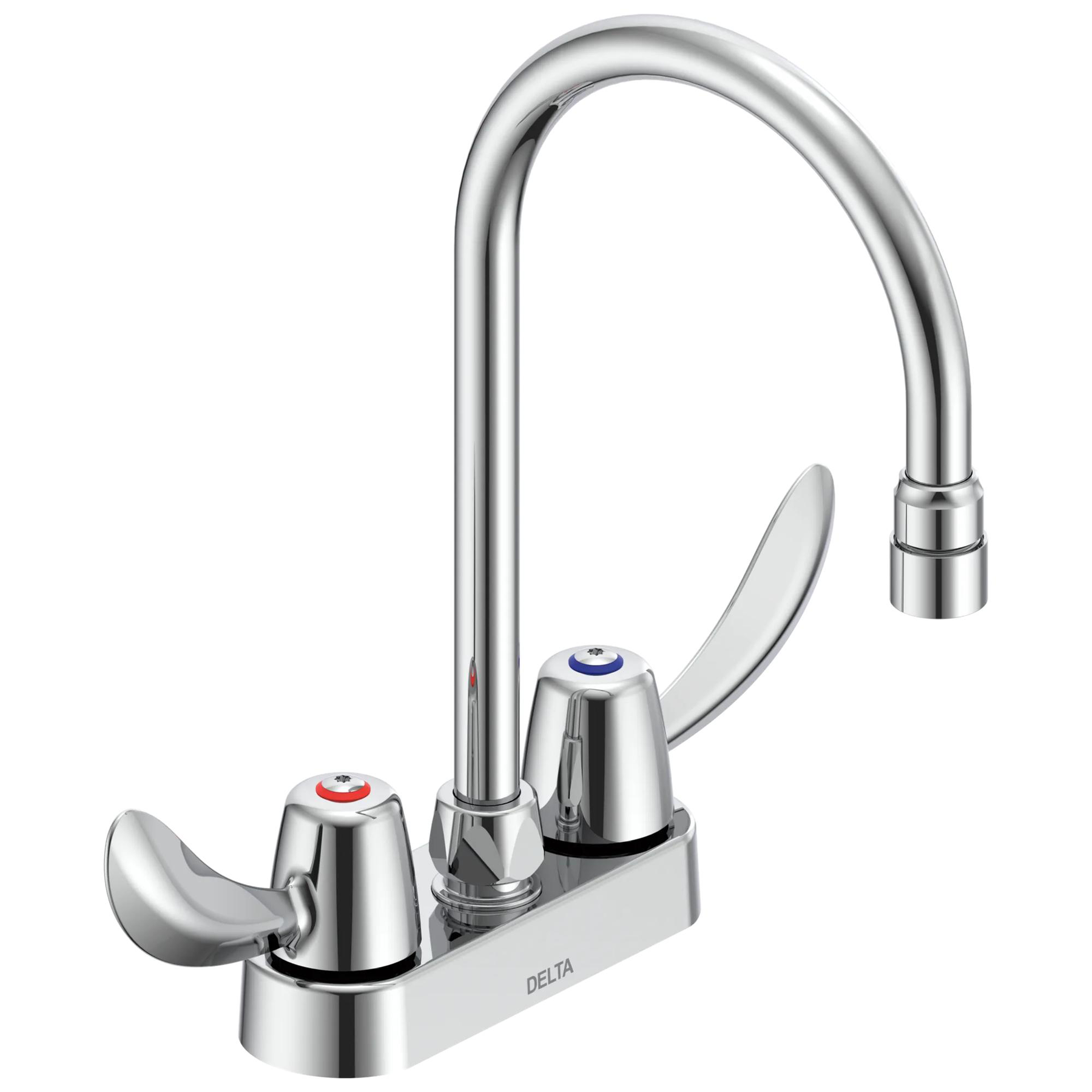 Two Handle 4 In Deck-Mount Faucet