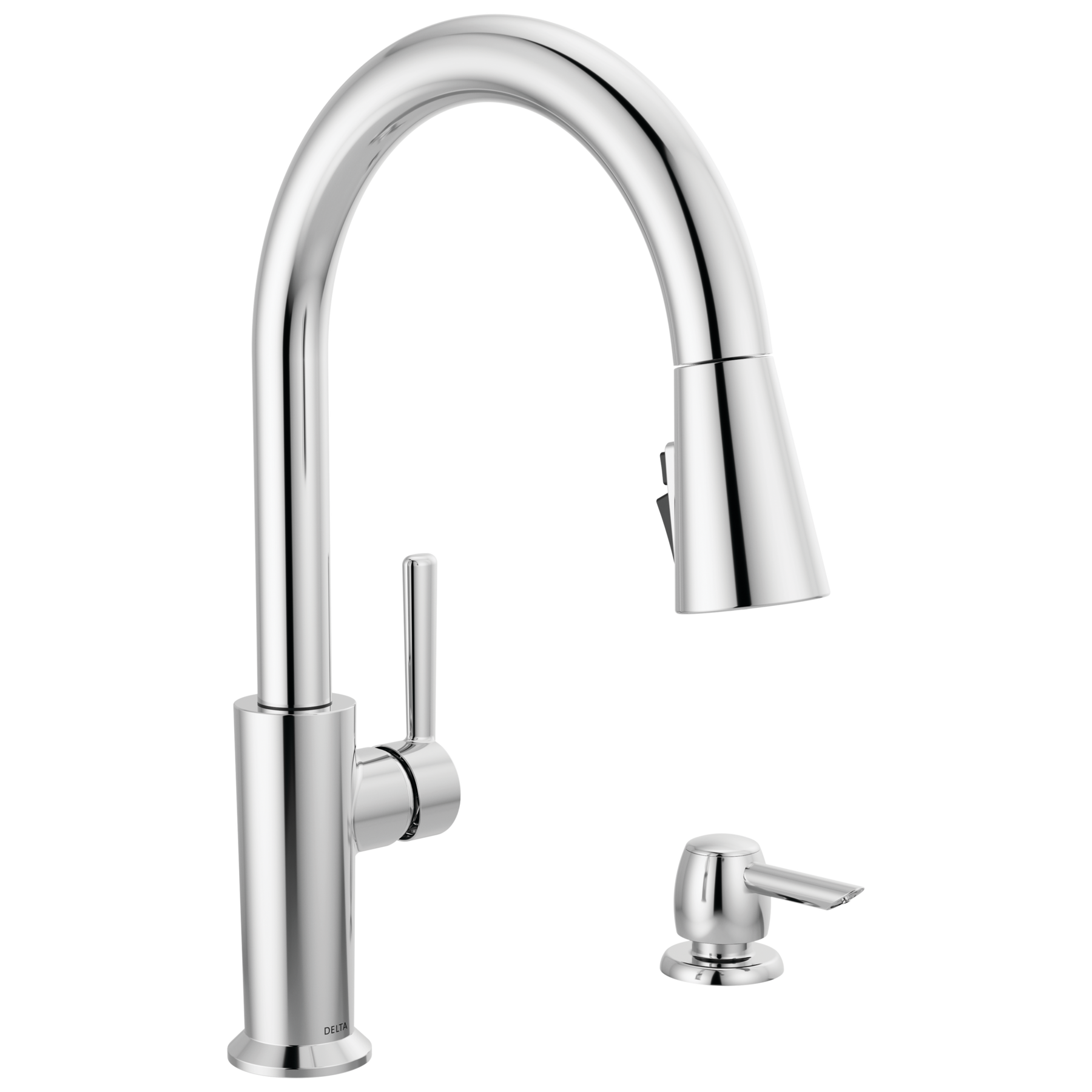 Pull-Down Kitchen Faucet w/Soap (Recertified)