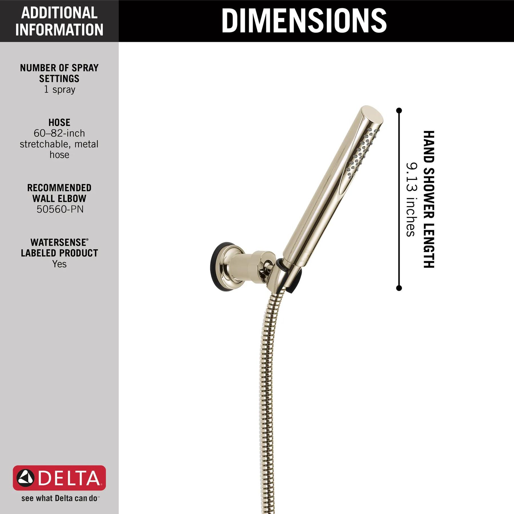 Wall-Mount Hand Shower