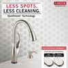 Single Handle Pull-Down Kitchen Faucet with Touch2O Technology and Soap Dispenser