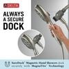 6-Setting SureDock&reg; Magnetic Hand Shower