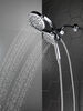 HydroRain&reg; 4-Setting Two-in-One Shower Head