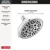 Fixed 5-Setting Showerhead