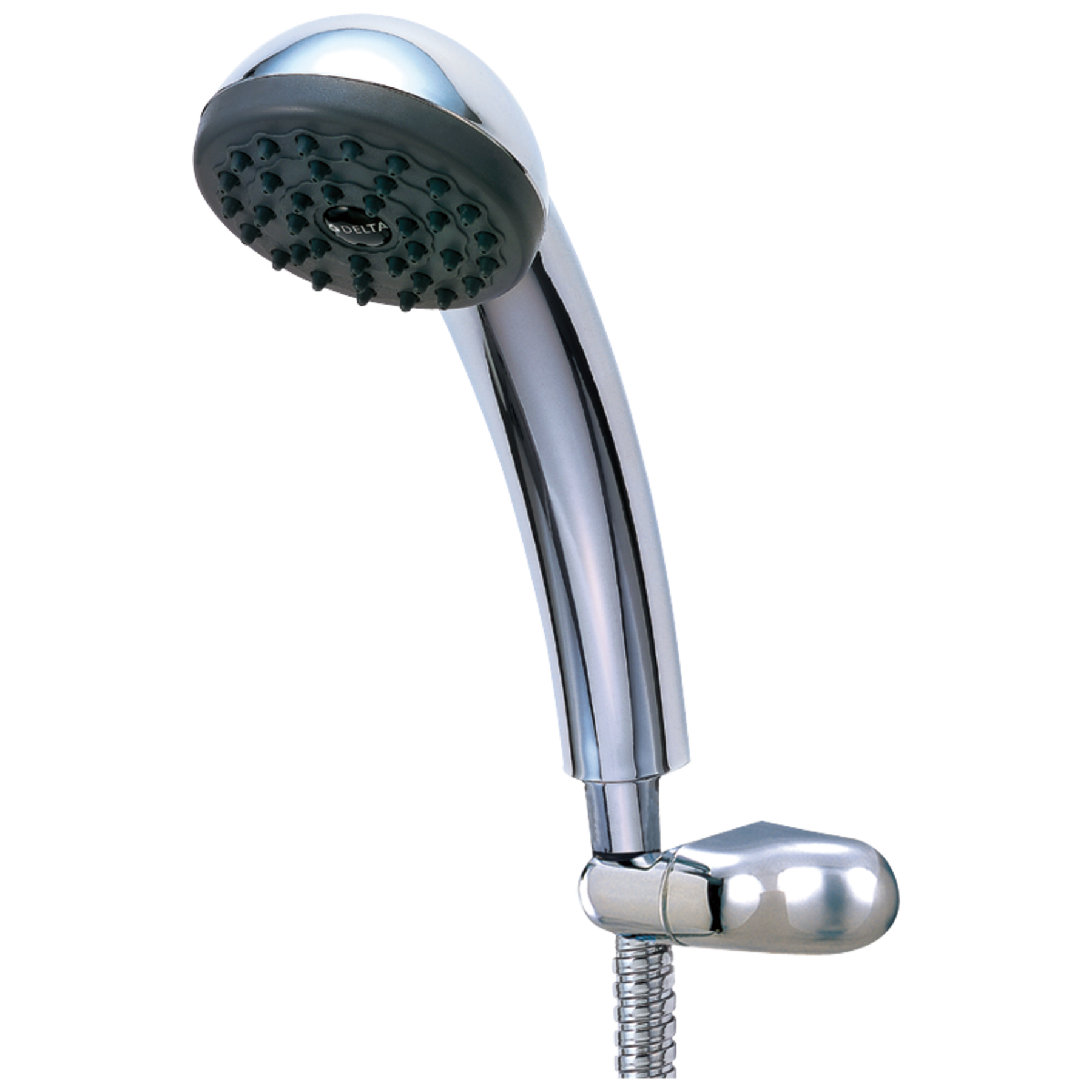 Single-Setting Hand Shower with Hose and Holder