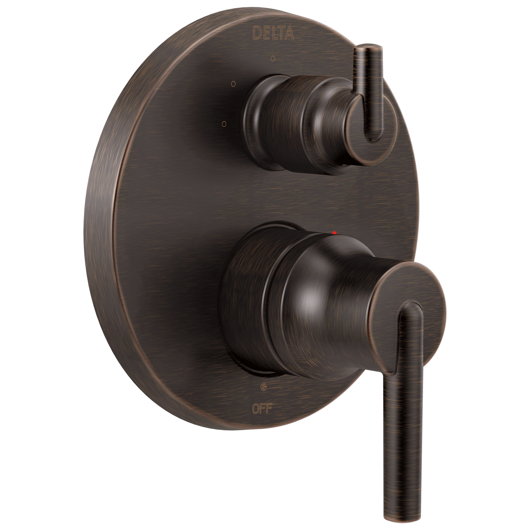 Contemporary Two Handle Monitor&reg; 14 Series Valve Trim with 3-Setting Integrated Diverter