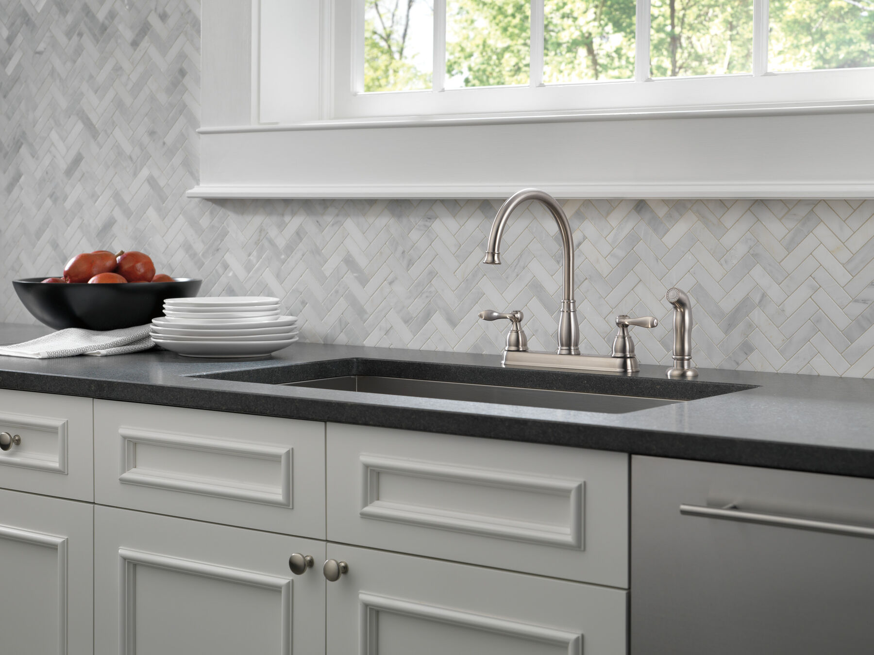 Two Handle Kitchen Faucet