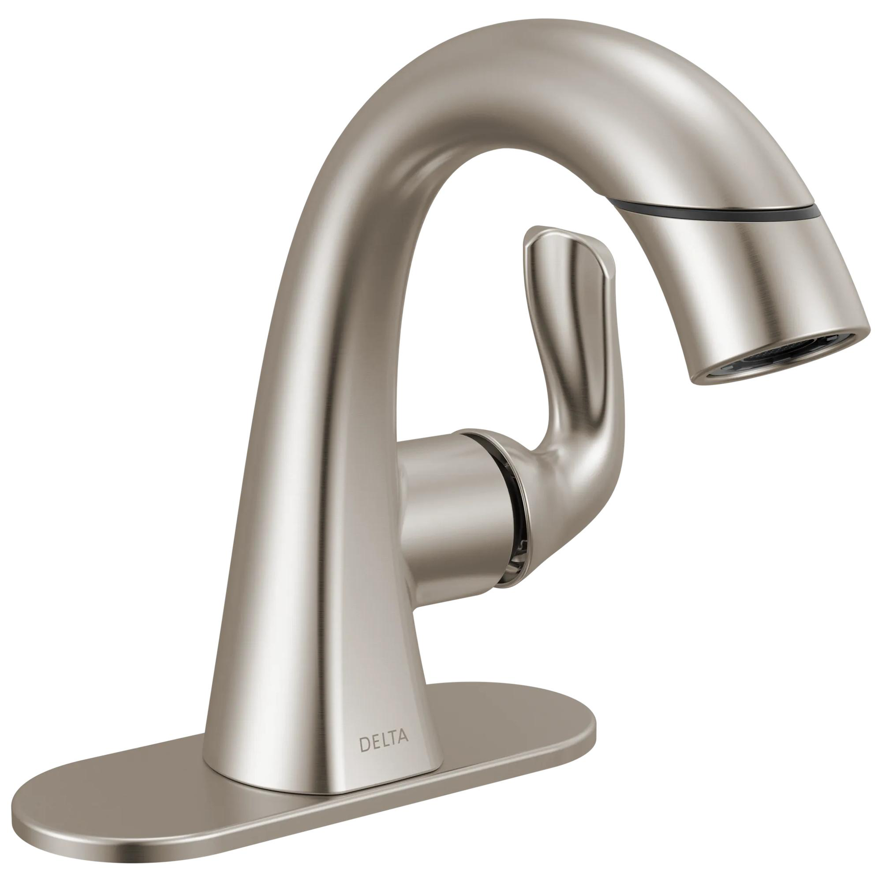 Single Handle Pull-Down Bathroom Faucet (Recertified)
