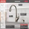 Single Handle Pull-Down Kitchen Faucet with Soap Dispenser and ShieldSpray&reg; Technology (Recertified)